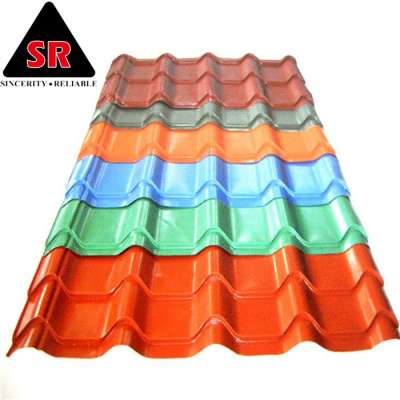 customized size RAL color corrugated roof tile galvanized roofing sheet